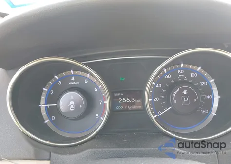 2012 Hyundai Sonata Limited z USA, uszkodzony, nr VIN 5NPEC4AC2CH432299